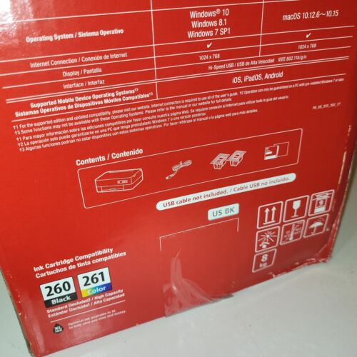 Canon PIXMA TS6420a Wireless All-In-One Inkjet Printer Scan Print Copy Black - Afbeelding 7 van 11