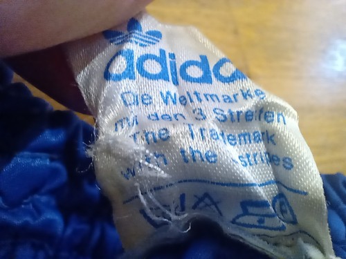 Vintage Shorts Adidas 1980s Sprinter Size 7 Shiny High Cut Made in West Germany - Picture 4 of 11