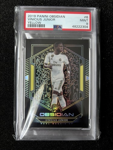 Vinicius Junior #6 2019 Panini Obsidian card