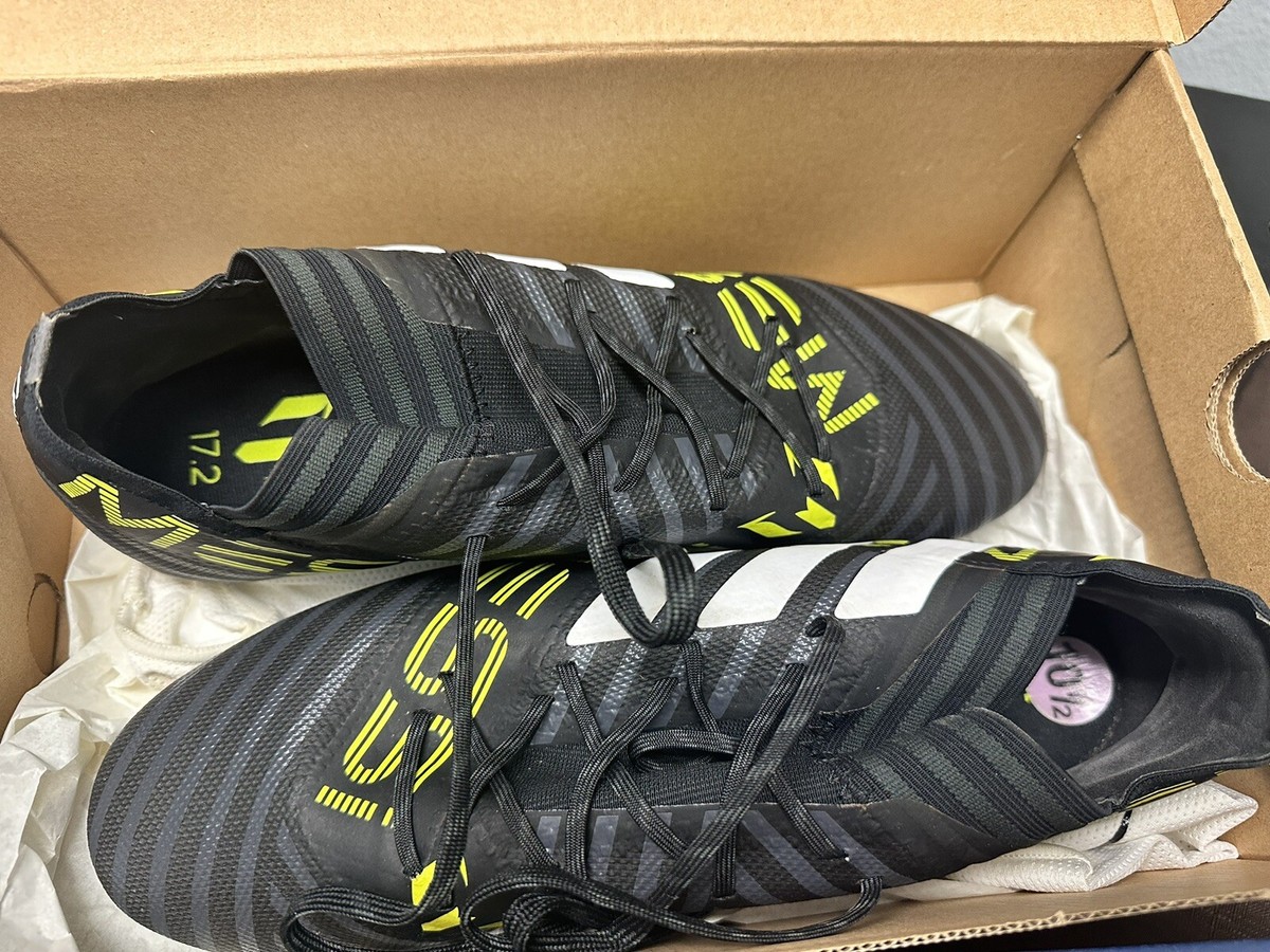 Adidas Nemeziz Messi 17.4 FXG \'Black Solar Yellow\' Soccer Cleats Size 11.5 adidas Nemeziz Messi 17+ 360Agility FG/AG - Core Black  main image 4