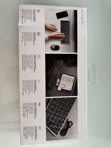 Satechi Slim X1 Bluetooth Backlit Keyboard, Space Grey - ST-BTSX1M - Picture 2 of 4