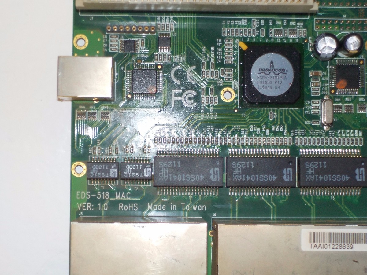 MOXA EDS-518 VER. 1.0 USED ETHERNET SWITCH BOARD EDS518 | eBay