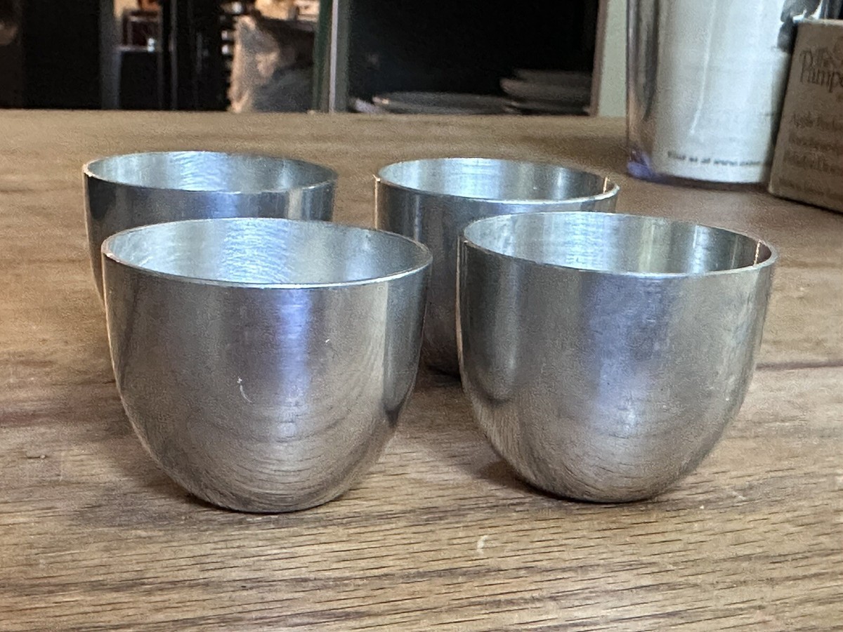 Kirk Stieff P50 Pewter Cups Monticello Thomas Jefferson Memorial