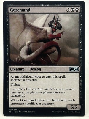 Goremand NM/M* Core Set 2021 ENGLISH 101/274 mtg -UnltdCards