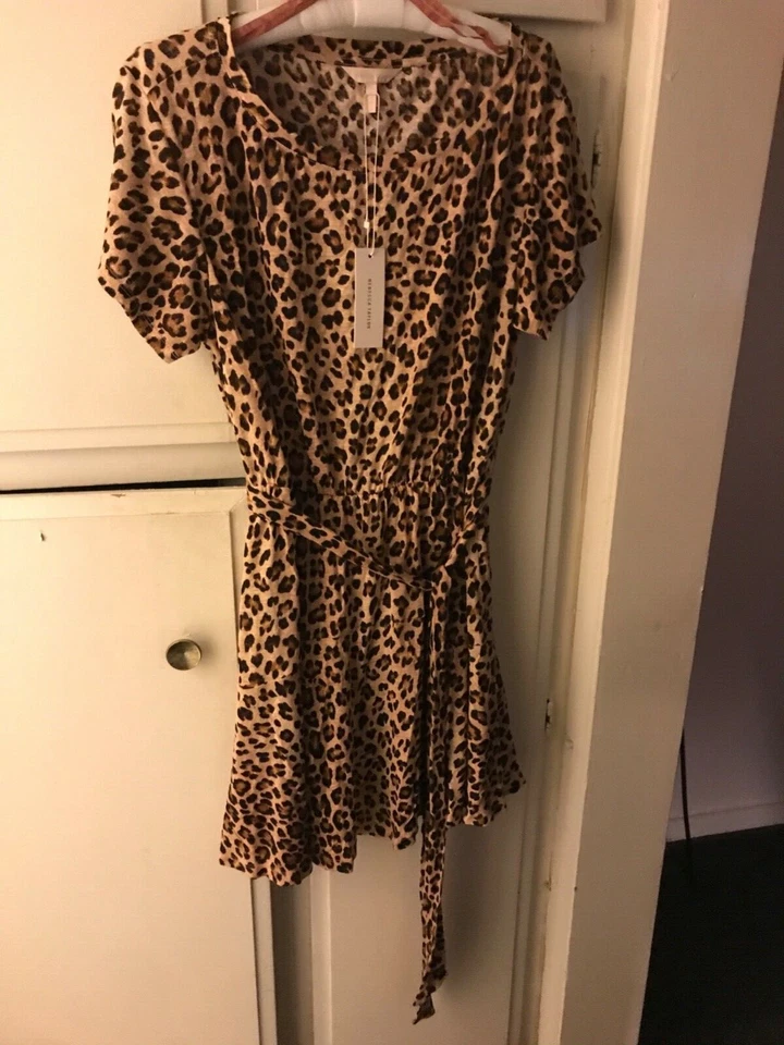 REBECCA TAYLOR Leopard Dress