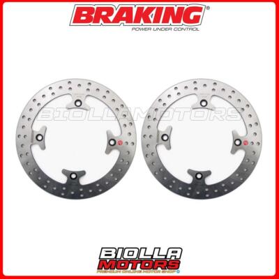 FRONT BRAKE DISC KIT BRAKING HONDA XRV AFRICA TWIN 750 1992 - [FIXED] 2xHO