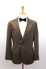 NWT 5495 Brunello Cucinelli Men 100 Silk Formal Jacket Size 50/ 40US A248