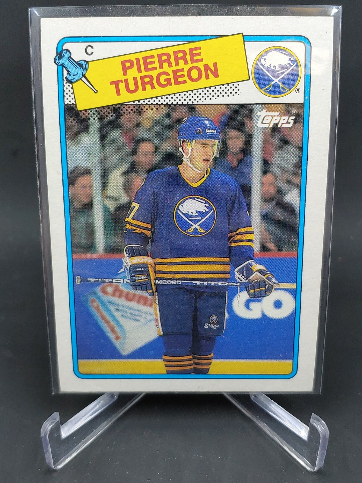 1988-89 Topps Pierre Turgeon #194 RC BUF