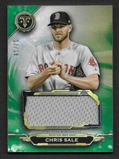 2019 Topps Triple Threads Single Jumbo Relic, Chris Sale, Boston Red Sox, #17/18