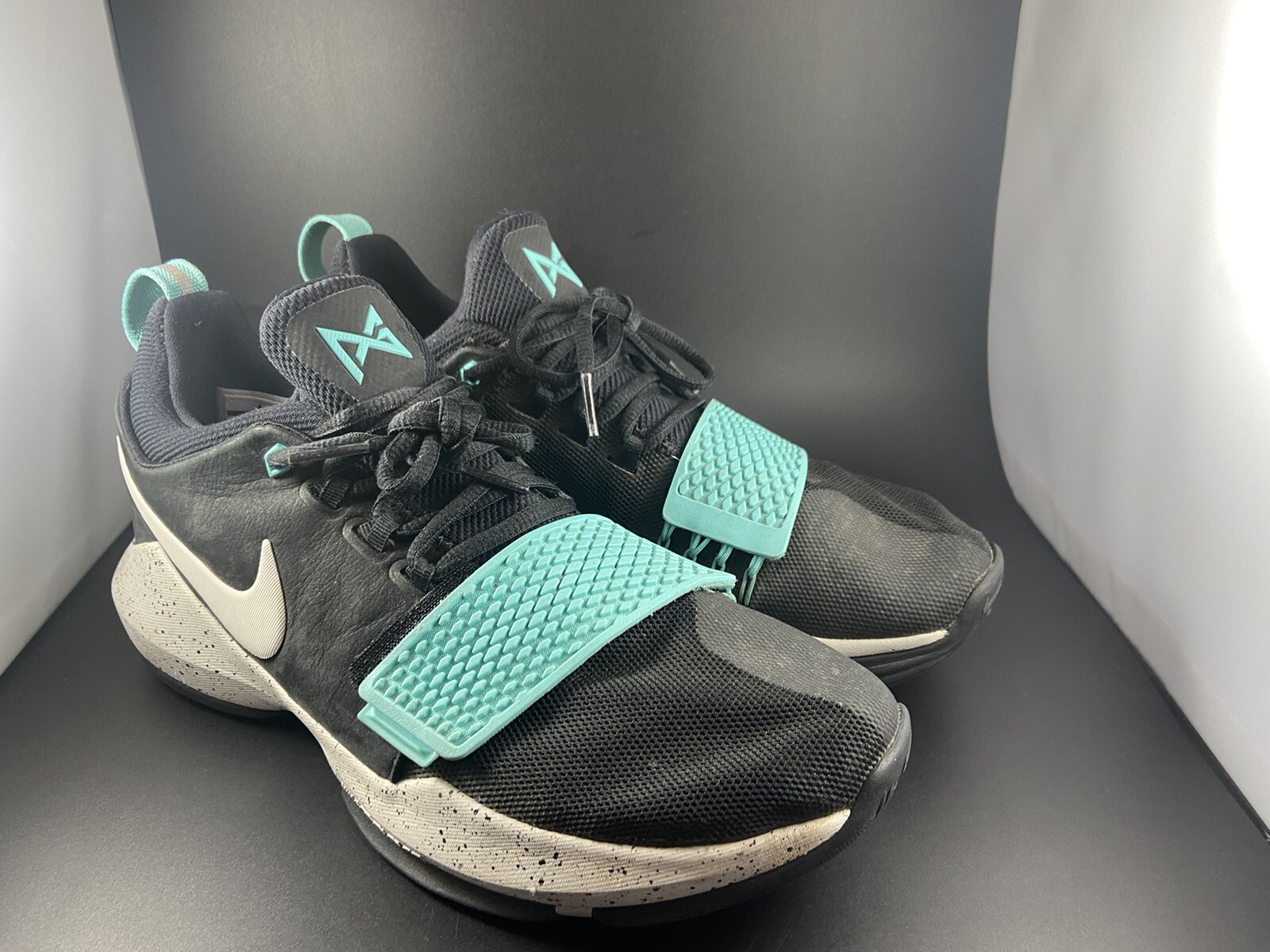 nike pg 1 mens silver