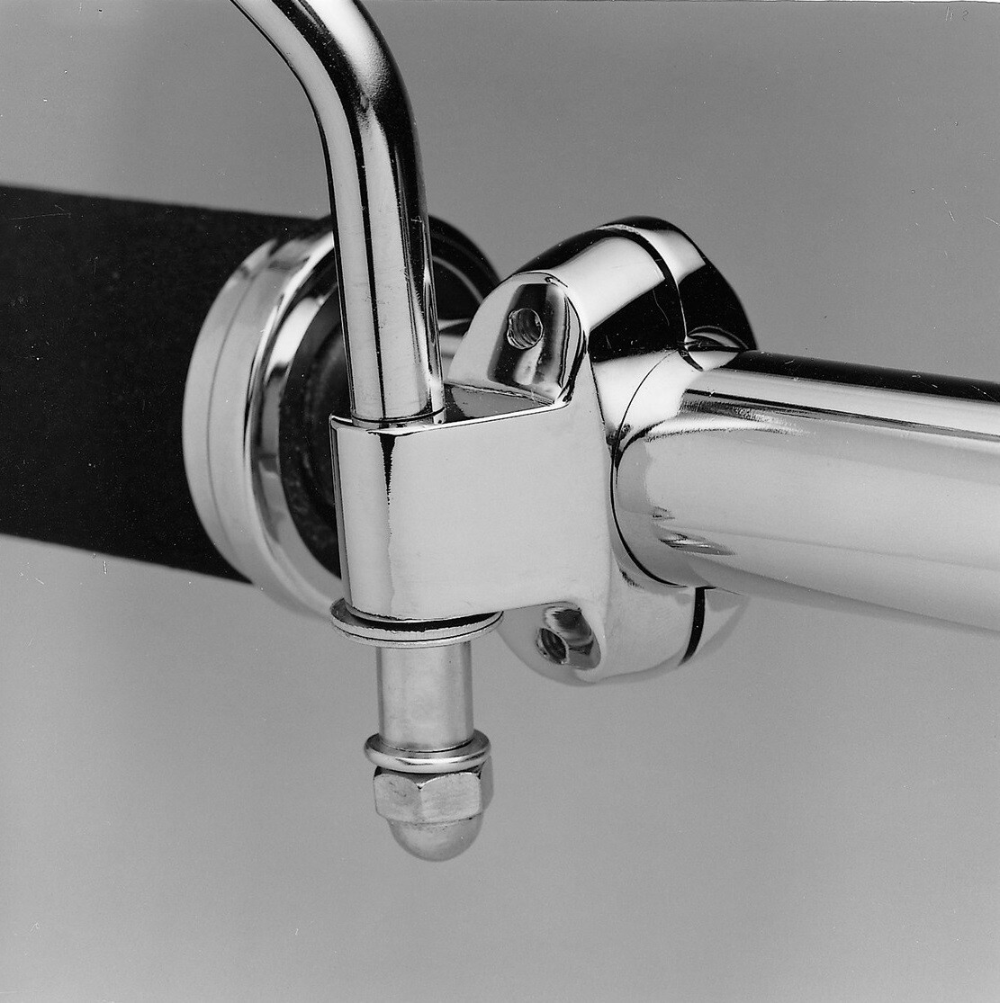 Chrome 5/16" 24 UNF Acorn Nuts (Pair) fit HarleyDavidson Mirrors (OEM