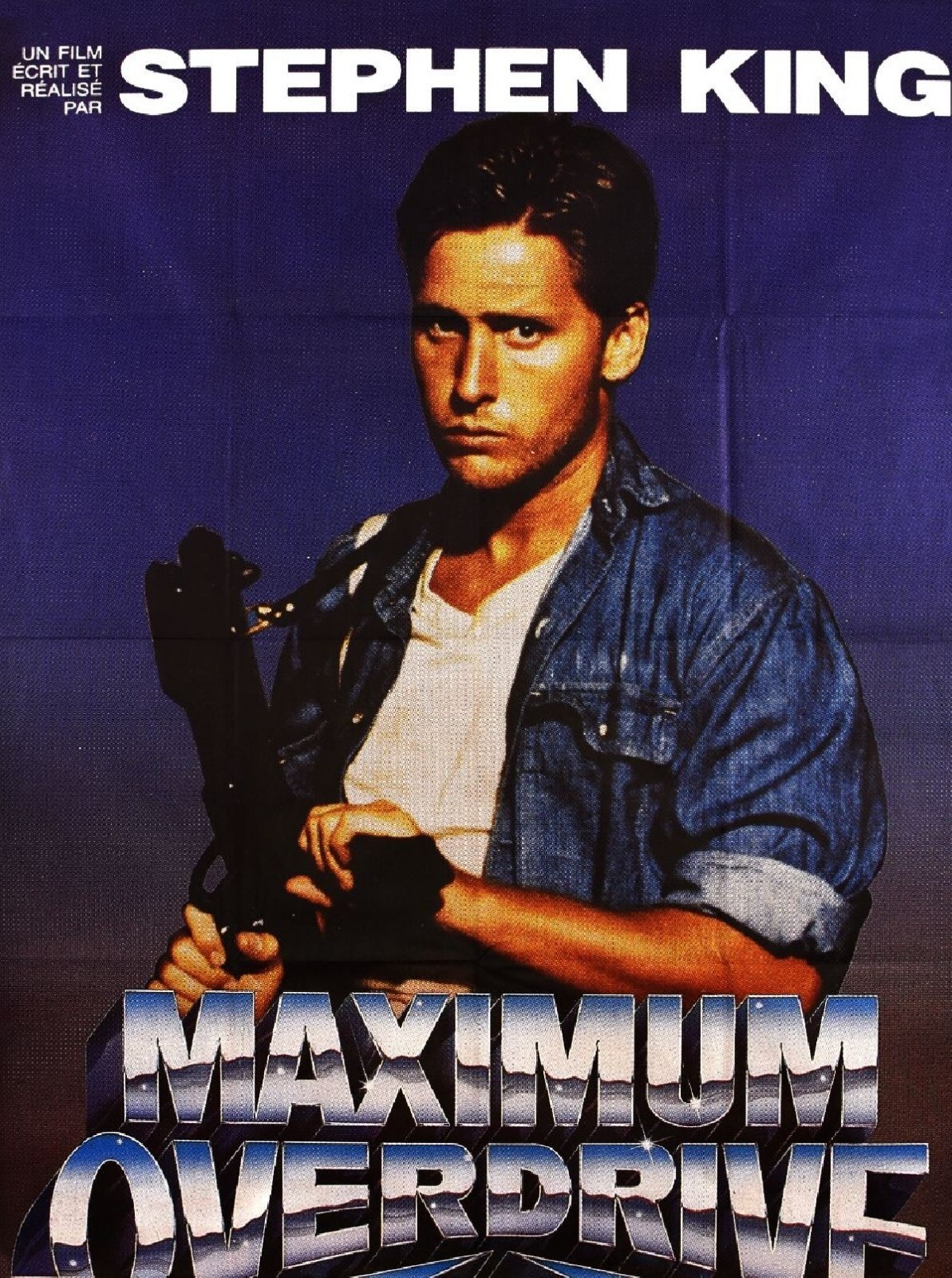 Maximum Overdrive Stephen King Original French Grande Poster 1986 | eBay