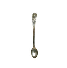 Vintage Silver-Plated GERBER Baby Food Spoon w/ Logo - by Winthrop