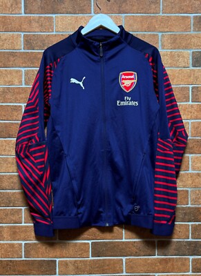 ARSENAL LONDON 2018/2019 TRAINING FOOTBALL JACKET TOP JERSEY PUMA