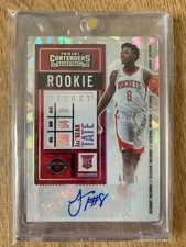 2020 Jae'Sean Tate Rookie Ticket Autograph 25 ONLY ONE ON EBAY!!!
