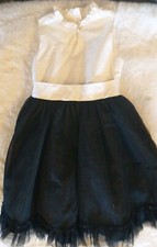 janie and jack Size 5 Black Tulle And Petticoat SPECIAL OCCASION dress