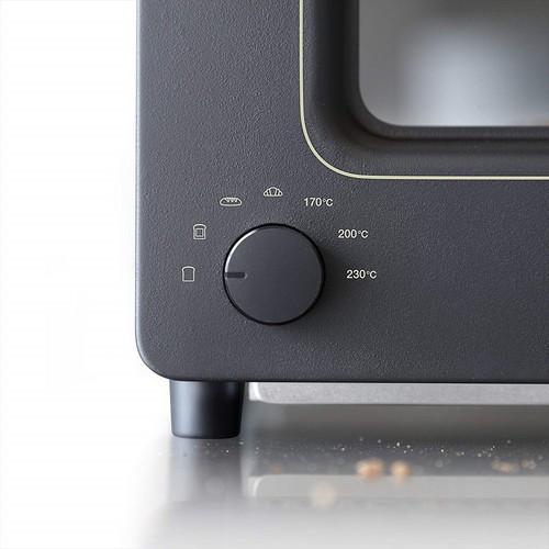 BALMUDA Steam Oven Toaster K01E-KG Black Japan F/S NEW