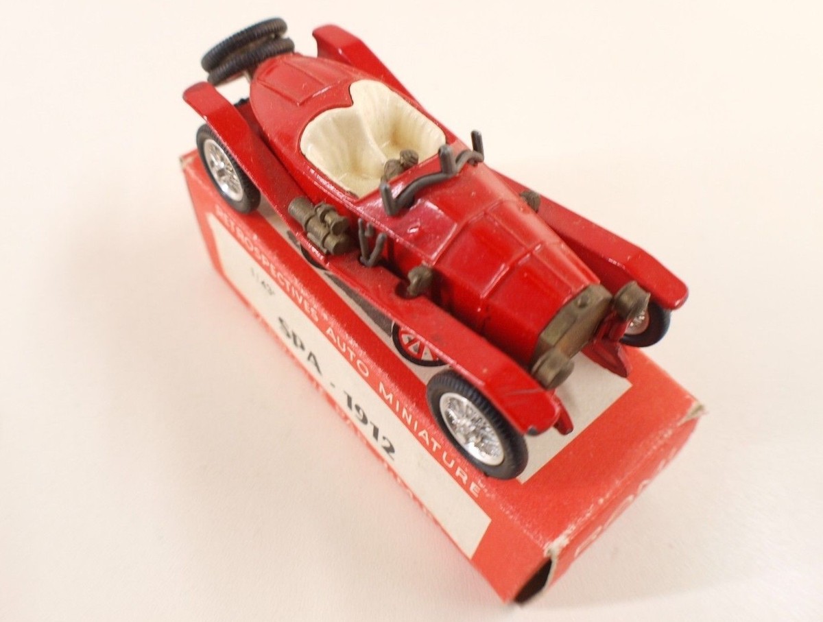 Miniature Rami JMK SPA 1912, Variante 3 Complète, échelle 1/43, Collection France