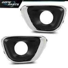 Fog Light Trim Fit For 2014-2017 Jeep Compass Set Of 2 Driver And Passenger Side