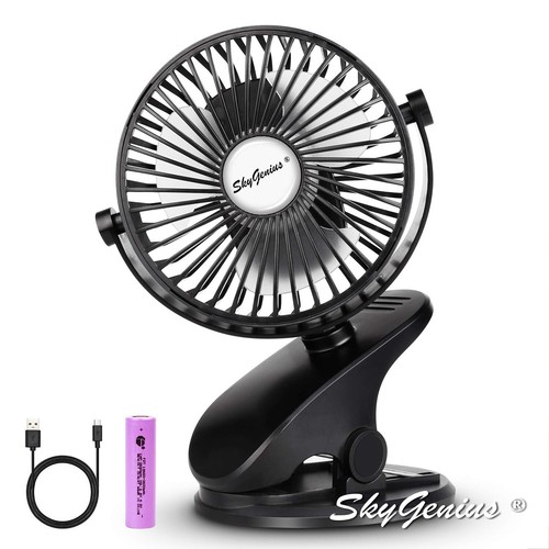 Electric Mini Fan Small Desk Fan Silent 