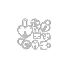 Hero Arts "LOCKS" Steel Fancy Dies 2023