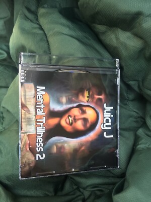 Juicy J New Album 2024 Mental Trillness 2 Cd In Slim Jewel Case New
