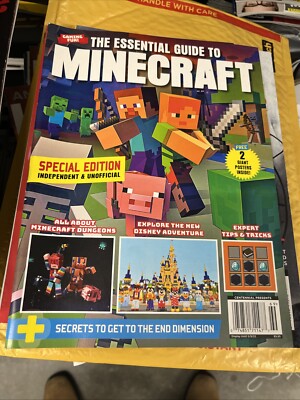 ESSENTIAL GUIDE To MINECRAFT  magazine 2021_TWO POSTERS INSIDE. T-517