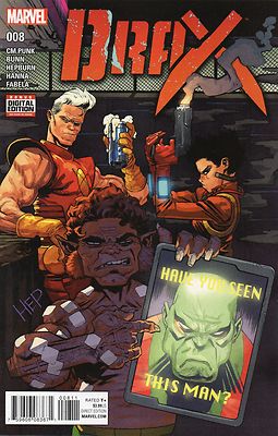 Drax #8 (NM) `16 Punk/ Bunn/ Hepburn