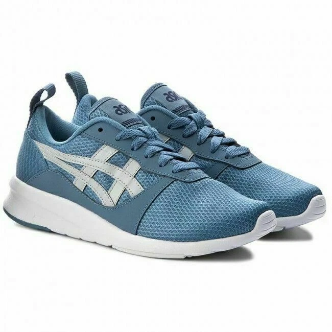 reptiles excepto por ciervo Asics Lyte Jogger H7G1N 5696 Blue Heaven Lace Up Trainer | eBay