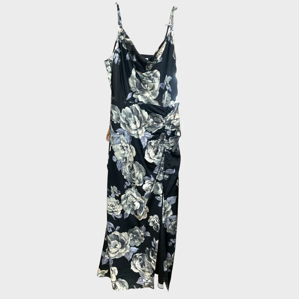 Vestido floral satinado Milly Lillianna de ASO Grace Gossip Girl NUEVO talla 4 Foto 2 de 4