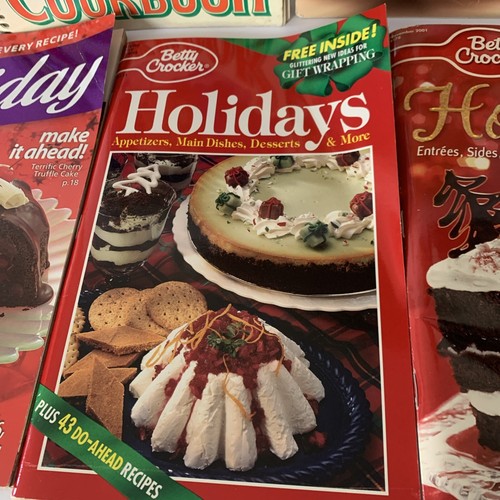 Holiday Editions Pillsbury: Betty Crocker & More Cookbook Booklet Lot of 5 - Foto 5 di 12