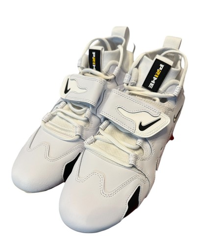 Nike Vapor Diamond Turf 96 DT Deion Football Cleats Mens 9.5 HJ3360-100 NO LID - Picture 7 of 8