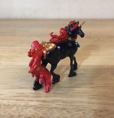 Resin Mrs. Claus Micro Celene Dionn Holiday Christmas Horse Model Unicorn H Lenz