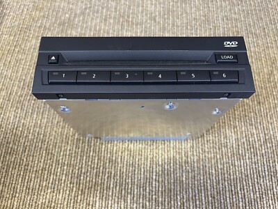 BMW X5 M X6 CD Drive Changer Unit OEM E71 E70 DVD 6 Alpine Disc Glove Box PLAYER