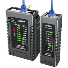 NF-468YS Network Cable Tester Rechargeable Ethernet Cable Tester for RJ11 RJ1...