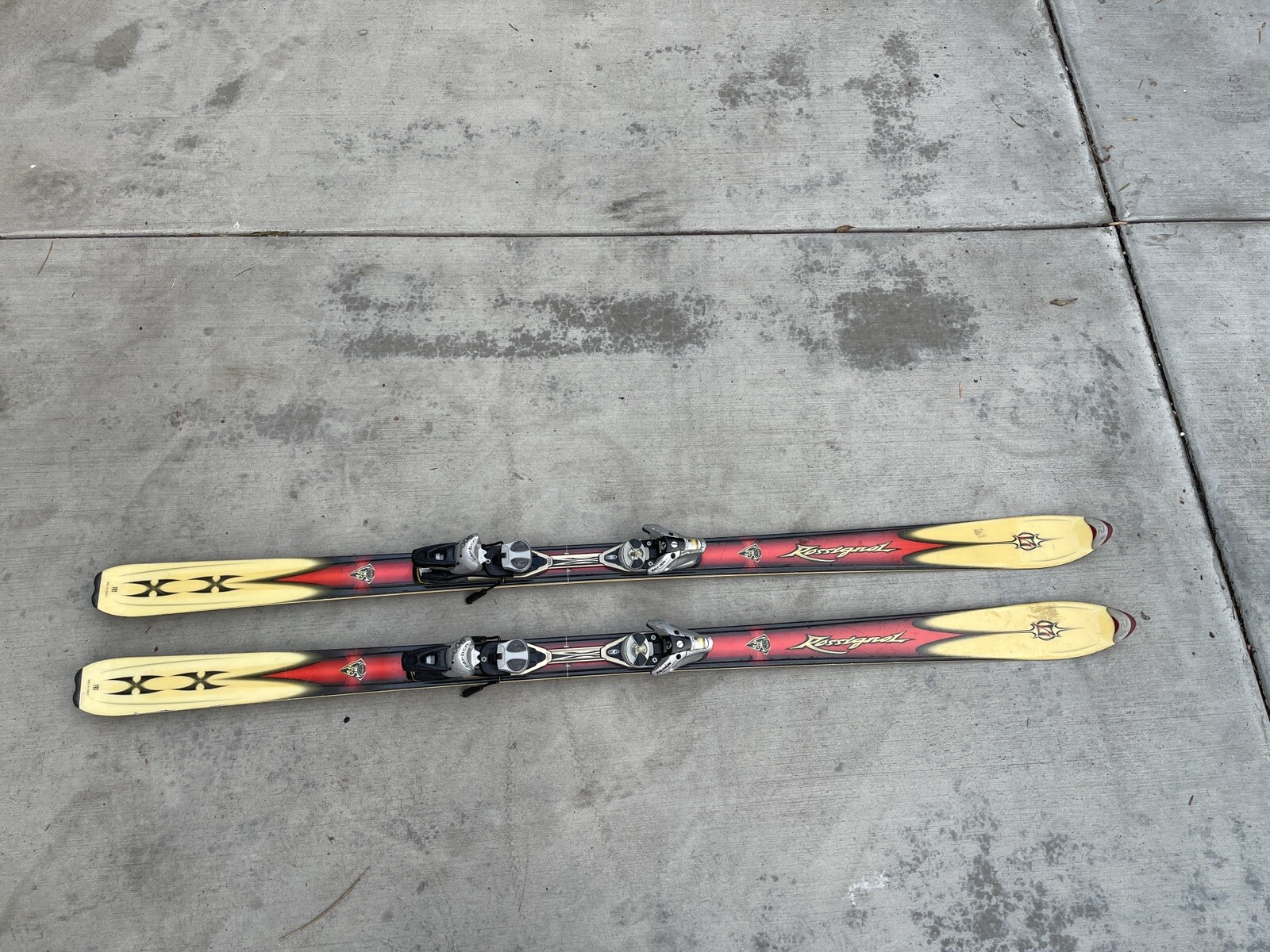 Sci Rossignol Bandit. Con attacchi Salomon 191 cm