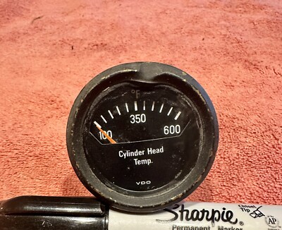 VW VDO CHT Gauge Bug Bus Beetle  Ghia Porsche Air Cooled Cylinder Head Temp