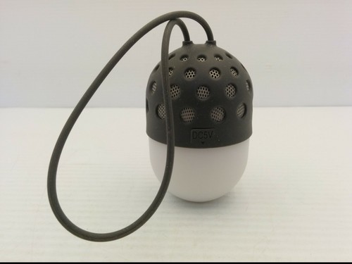 COORS LIGHT BLUE TOOTH LED SPEAKER WITH CHARGER, GRAY & WHITE, MANUAL, NNB - Picture 4 of 5