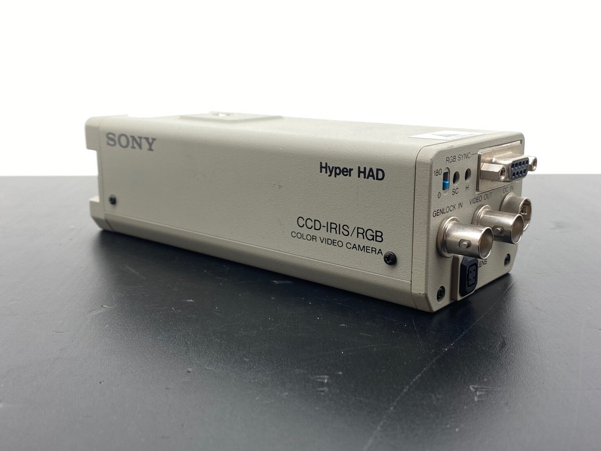 Sony DXC-151A CCD-RIS/RGB Color Video Camera Hyper HAD | eBay