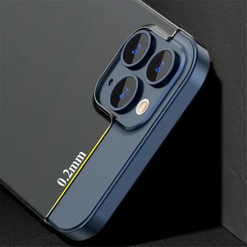 0.2MM Thin Case For iPhone 17 16 15 14 13 12 Pro Max 11 XR XS Matte Hard Cover - Image 4 of 4