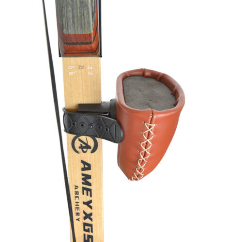 Bow Arrow Quiver Case Leather Archery Holder Recurve Portable Longbow Hunting - Picture 13 of 14