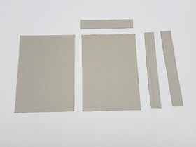 Kings of the Beach Nintendo NES Rental Cut Box ONLY *DAMAGED