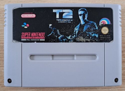 Terminator 2 Super Nintendo SNES fonctionnel - Foto 1 di 3