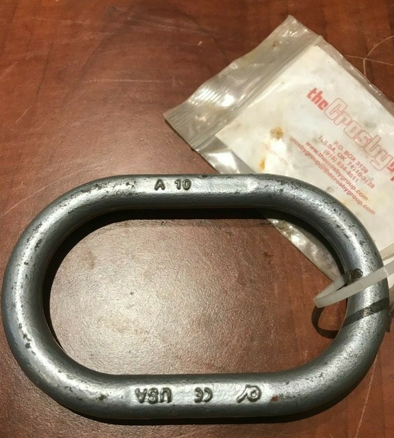 New Crosby Grade 100 Master Chain Link WLL 7,400 lbs. Spectrum 8/10 A