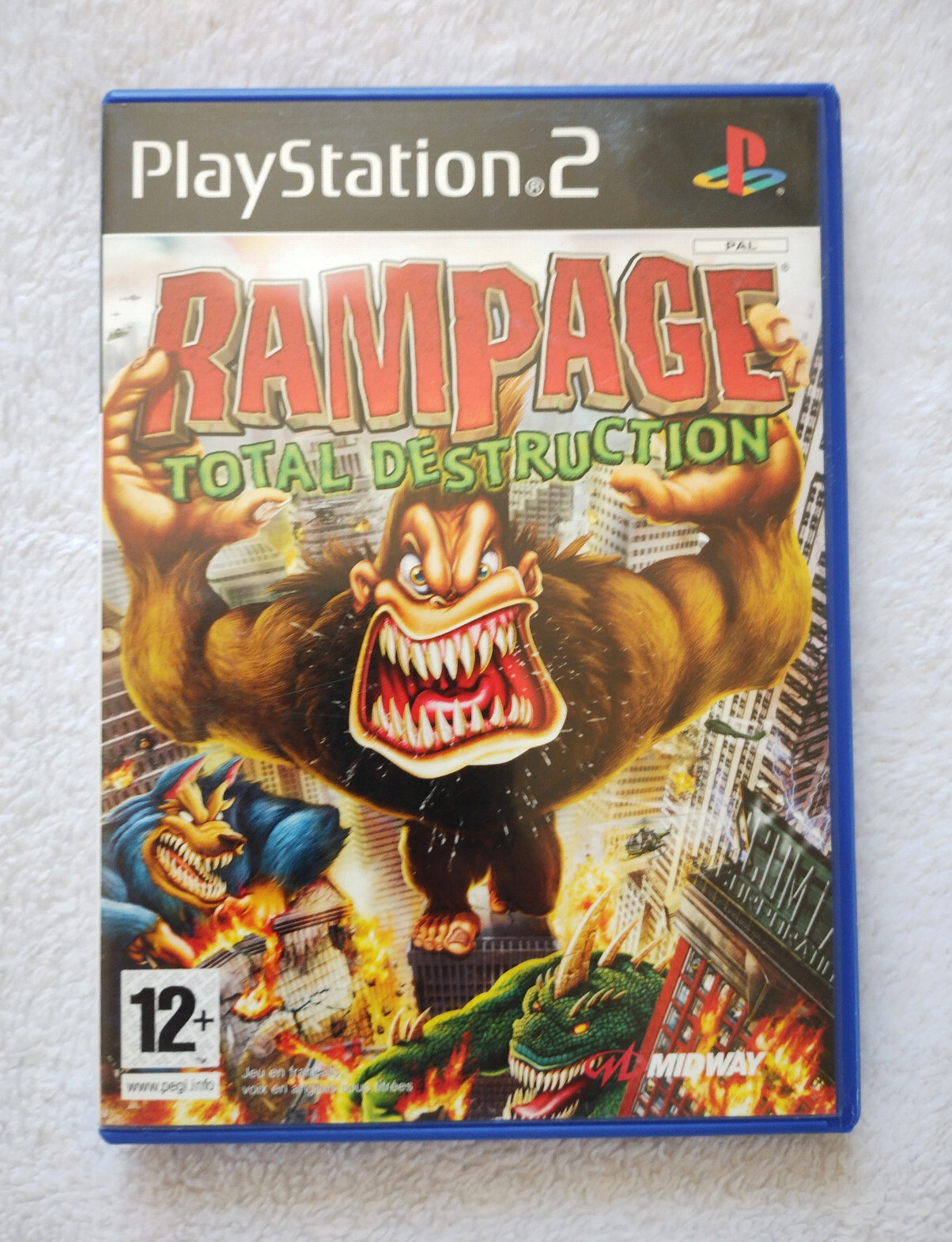Rampage Total Destruction PS2  🇫🇷