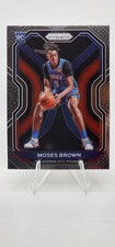 2020-21 Panini Chronicles #510 Moses Brown Prizm Update