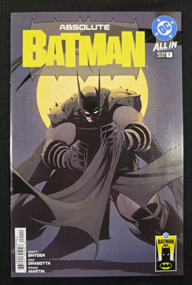 Absolute Batman #1 Variant 2024 KEY DC All In Nick Dragotta Cover Scott Snyder