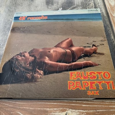 Fausto Papetti Sax 12a Raccolta Italy LP Vinyl Cheesecake Record Read Free Ship