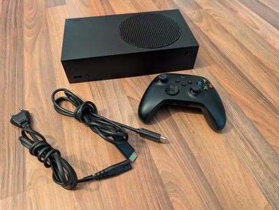 MICROSOFT XBOX SERIES S 1 TB SPIELEKONSOLE - SCHWARZ + CONTROLLER + KABEL + TOP