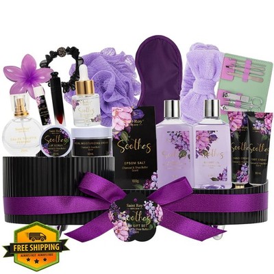 Saint Roy Spa Kit Charcoal Shea Butter Organizer